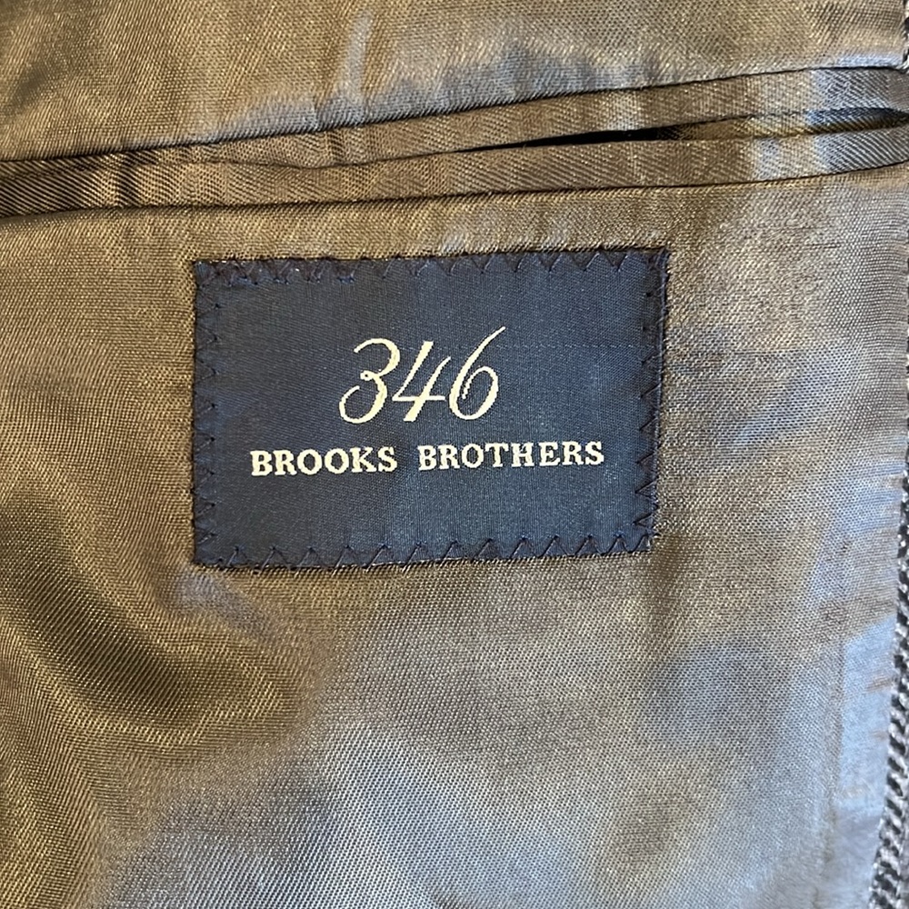 Brooks Brothers 100% Lambswool Sport Coat. Two button single vent, fully lined